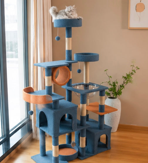 Arbre à Chat Design avec Espaces de Repos – Grand Format