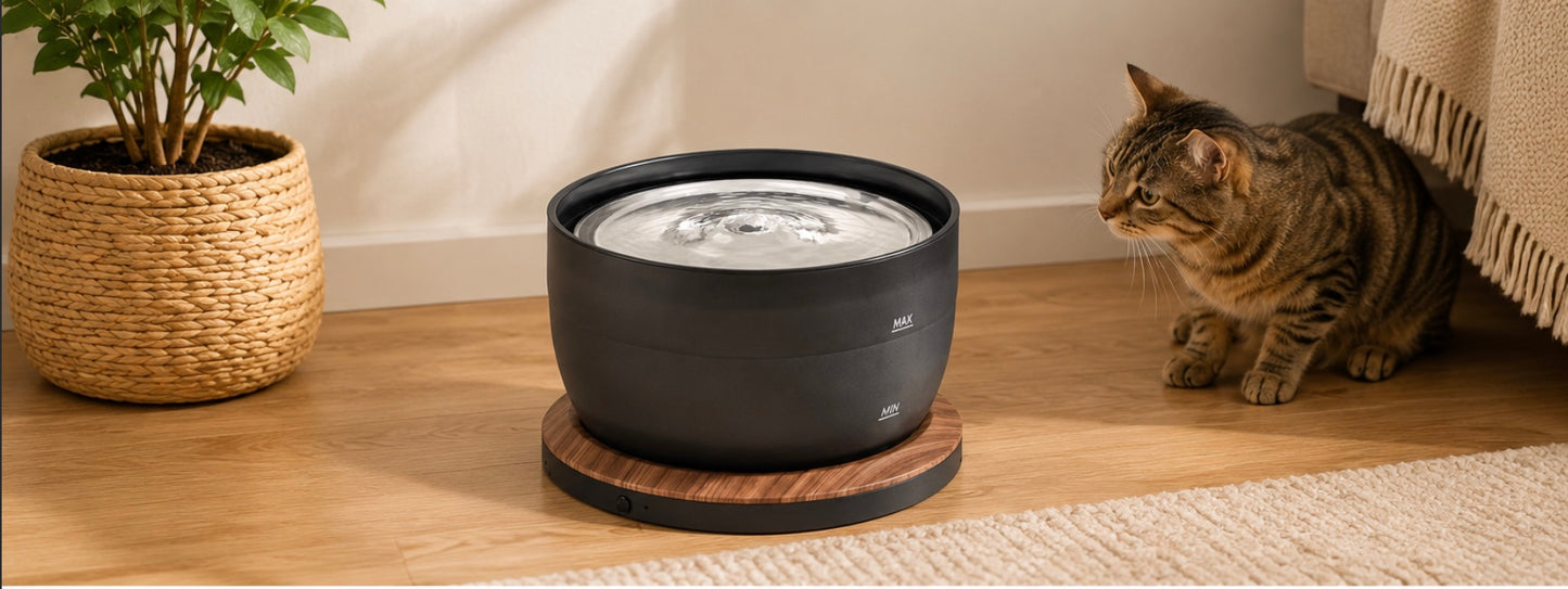 Fontaine à Eau Automatique pour Chat – Design Moderne