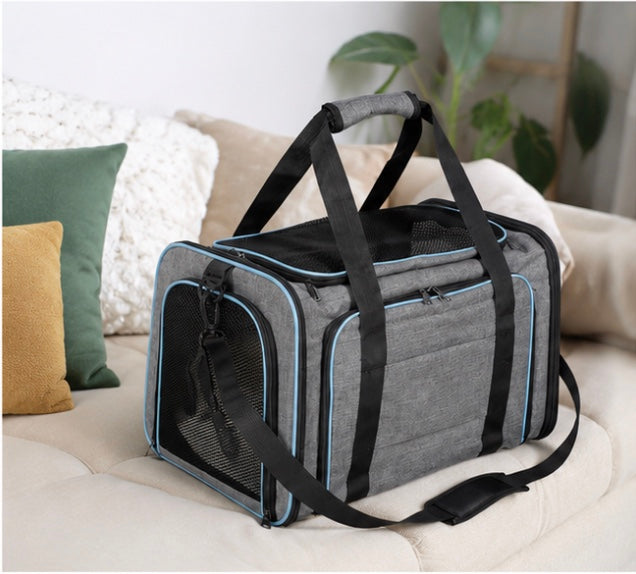 Sac de Transport Respirant pour Chat – Confort et Sécurité