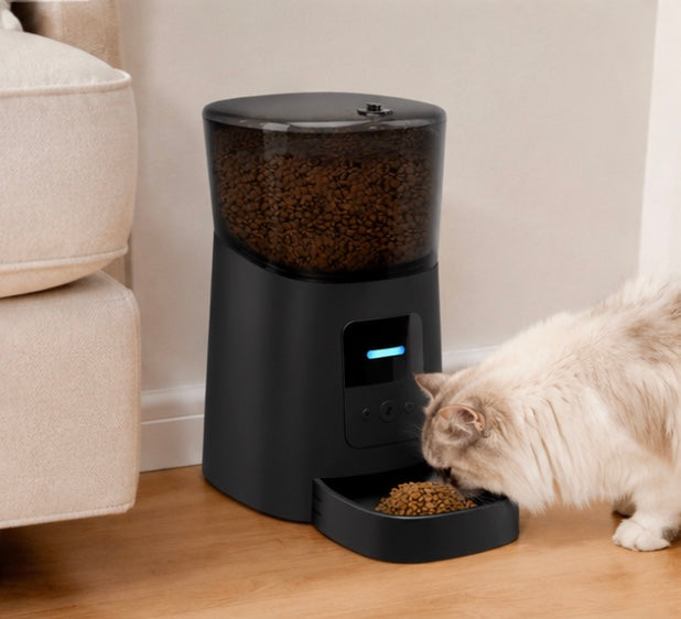 Distributeur Automatique de Croquettes pour Chat – Programmable